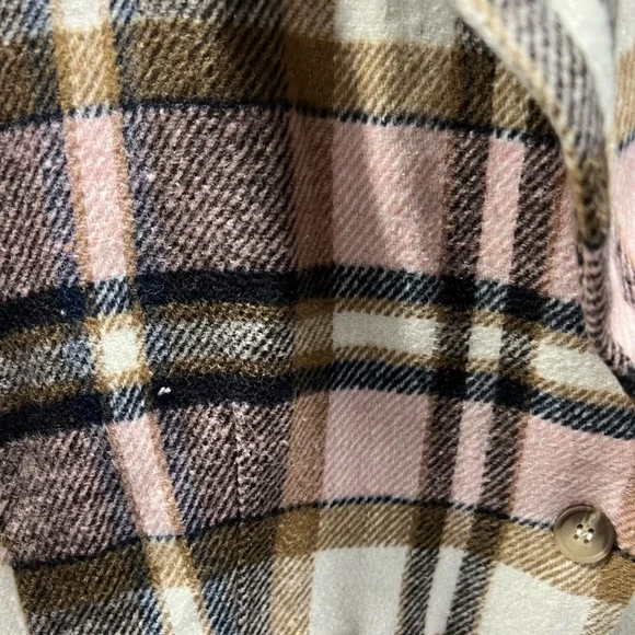 BiBi|Flannel Blazer| Size XL - Picture 4 of 6